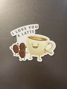 Aimant de réfrigérateur Lets Get Mashed, décoration de cuisine, imperméable, dessin animé mignon, décoration de réfrigérateur - Product Image 1