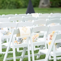 Chaises Pliantes de Location Modernes de Haute Qualité en Résine Plastique Blanches, Chaises d'Extérieur pour Jardin, Fêtes, Parc, Mariage, Repas et Cour Intérieure
