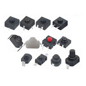 Mini 220V không thấm nước đẩy nút chuyển đổi cho đèn pin tạm thời hoạt động ip11 mức độ 1NO chuyển đổi kết hợp - Product Image 6