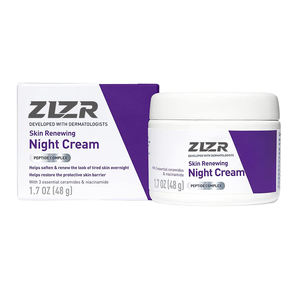 Crema de Noche Renovadora de Piel con 3X Ceramida, Ácido Hialurónico y Niacinamida, Reparadora e Hidratante para Todo Tipo de Piel - Product Image 1