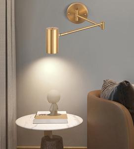 مصباح جداري جديد متداخل أمريكي بإضاءة LED يصلح ككشكشة للفنادق وإضاءة لغرف النوم - Product Image 2