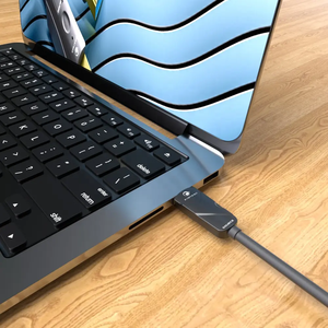 Hàng mới siêu 4K 30m linh hoạt HDMI cáp 3D 4K 60Hz đồng trần mạ vàng 18Gpbs AOC sợi quang HDMI cáp - Product Image 4