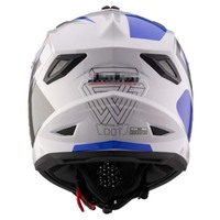 Casque de Motocross Dirt Bike approuvé par le DOT personnalisé en usine Casque de Motocross de course de moto modulaire à double visière