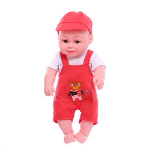 Venta al por mayor de silicona sólida llorando sonriente bebé de la muñeca Juguetes - Product Image 3