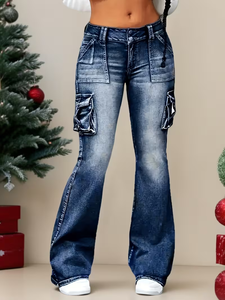 Venta al por Mayor de Jeans de Mezclilla para Mujer, Modelo 2026.4, Origen CN/GUA, Lavados Variados, Múltiples Tipos de Corte, Paquete a Granel para el Mercado de Reventa - Product Image 6