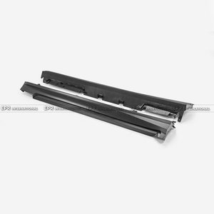Par de faldones laterales Nismo de plástico PP de calidad superior, compatibles con Infiniti Q50 V37, accesorios de rendimiento para calle. - Product Image 2