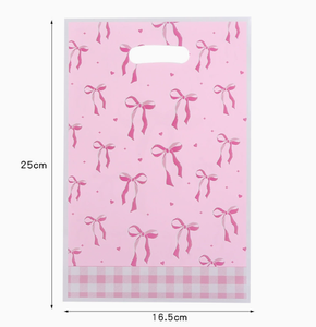 Bolsa de Plástico Rosa con Lazo de Dibujos Animados DAMAI al por Mayor, Linda Bolsa Pequeña para Regalos, Joyería, Ropa, Ideal para Halloween y Navidad - Product Image 3