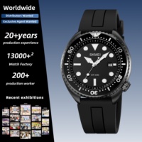 Elegante reloj analógico SKMEI 2007 para hombre con selección de correas, accesorio ideal para fiestas, viajes por carretera y estilo casual diario.