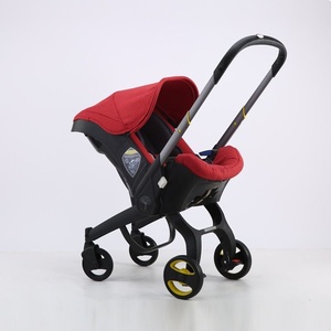 Cochecito de Bebé Reversible Cuatro en Uno de Aleación de Aluminio con Canasta Bidireccional, Ruedas de PU, Asiento de Seguridad para Recién Nacidos, Carga Máxima de 25 kg - Product Image 4