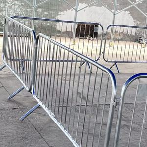 กำแพงเหล็กเคลื่อนย้ายได้ประตูกั้นชั่วคราวควบคุมฝูงชนบนถนน - Product Image 2