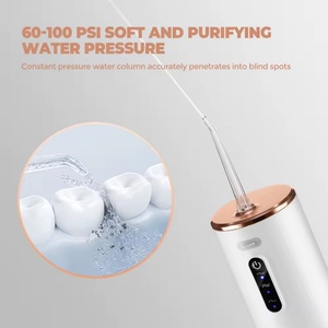 Nuevo Irrigador Bucal Portátil Recargable por USB con 3 Modos, Limpiador Dental Eléctrico a Prueba de Agua para Viajes - Product Image 6