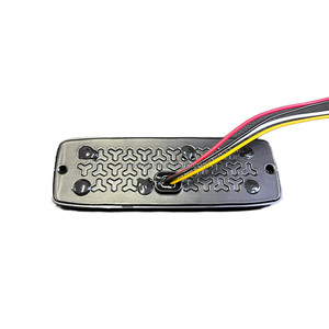 Rouge Bleu Ambre Vert Led Lumière Stroboscopique D'urgence Led Calandre De Voiture Lumières Mince Profil Bas Led Grille Lumière Étanche IP67 LTD148 - Product Image 5