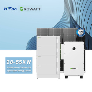 Sistema de Energía Solar Híbrido para el Hogar Growatt WIT 28-55kW con Controlador MPPT, Escalable hasta 165kW para Almacenamiento de Energía Industrial - Product Image 4