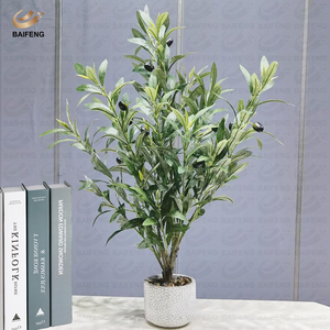 Árbol de Olivo Artificial de Plástico al por Mayor de Fábrica, Bonsái Personalizado Verde de 60-80cm <span class=keywords><strong>para</strong></span> Decoración de Jardín Interior y <span class=keywords><strong>Exterior</strong></span> - Product Image 6