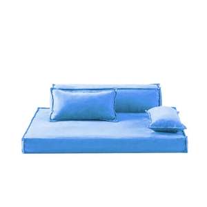 Sofá cama para perros con diseño sólido de tamaño mediano, diseño clásico con espuma viscoelástica y Material de franela, estilo moderno impermeable para mascotas y gatos - Product Image 3