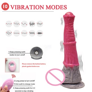 YOCY-2081V Nuevo Vibrador, Dildo Vibrador con Forma de Caballo, 10 Modos de Vibración, Carga Magnética de 5V, para Mujeres, Parejas, Adultos - Product Image 5