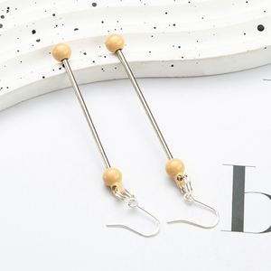 Handmade Beaded Earrings for Women Long Drop Design Lightweight Luxury Custom Jewelry <b>Gift</b> - Product Image 3