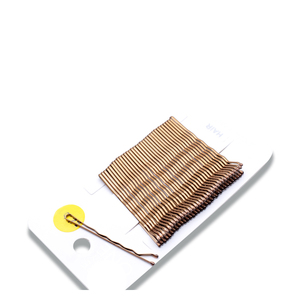 Épingles à <span class=keywords><strong>cheveux</strong></span> en métal durables et personnalisables pour femmes, pinces à <span class=keywords><strong>cheveux</strong></span> noires ondulées, boîte de pinces minimalistes modernes - Product Image 6