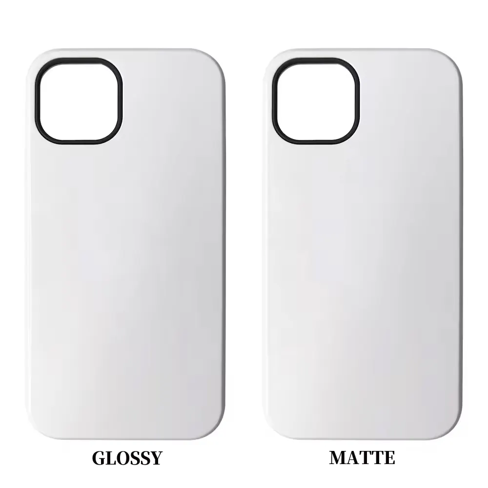 Hoge Kwaliteit 2 In 1 Tpu Pc Stoere 3d Sublimatie Mobiele Telefoon Case Blanco Voor Samsung Voor Iphone 14 15pro Max