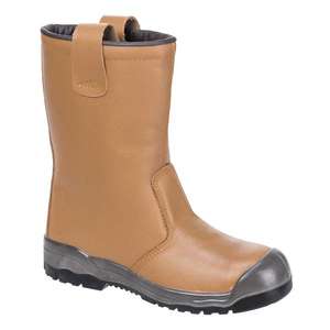 PORTWEST - FW13TAR44 Steelite S1P CI avec capuchon marron gréeur botte-EAN 5036108129140 BOOTS - Product Image 1