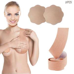 Nastro Adesivo in Silicone Impermeabile Senza Schienale <span class=keywords><strong>per</strong></span> Tutte le Taglie di Reggiseno Push-up, Nastro Solleva <span class=keywords><strong>Seno</strong></span> Fai-da-te - Product Image 2