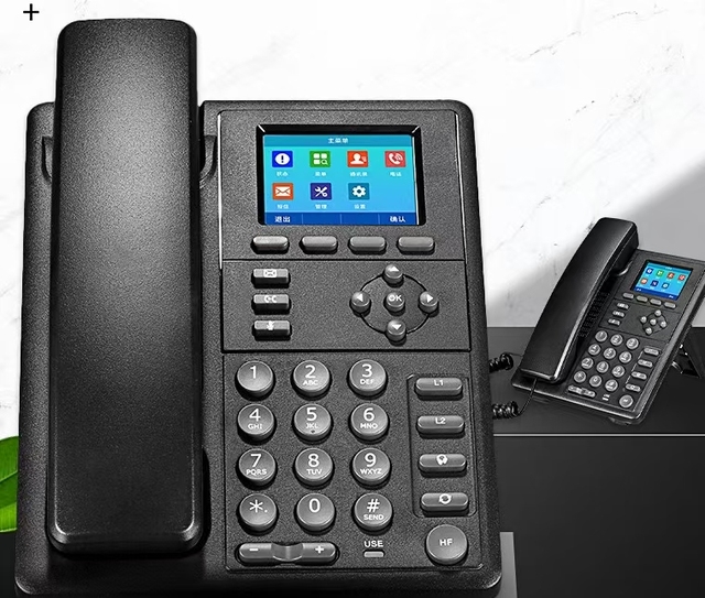 FCC CE RoHS Certified 4G POC IP Desk Phone HD Crystal-Clear Voice Plug-and-Play Setup Seamless Office Hotel Communication Global