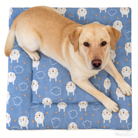 Meilleure Vente : Coussin de Couchage Moderne de Luxe Écologique Toutes Saisons pour Animaux de Compagnie – Tapis Doux en Flanelle/Velours à Motifs Amusants – Lit Confortable pour Chats