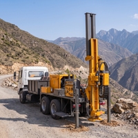 Foreuse de 400 m à mouvement rapide et haute performance, montée sur camion pour foreuse montée sur véhicule