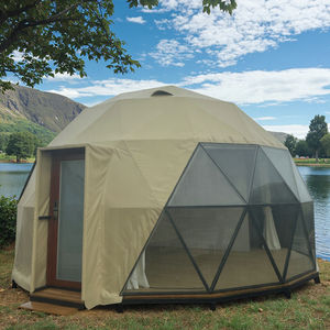 Tente dôme géodésique de luxe pour le glamping tente sphérique préfabriquée extérieure hôtel jardin événement éco abri de glamping - Product Image 1