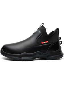 Scarpe da Chef in Pelle Bovina 926 Resistenti all'Olio, agli Acidi e agli Alcali, Antiperforazione, per Lavoro Edile e Uso Quotidiano - Product Image 1