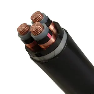 3x120 3x25mm2 Bpyjvp2 Xlpe Power Cable NA2XS(F)2Y 10-30 KV