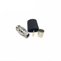 Accessoires de prise CCTV 50 Ohm BNC connecteur Coaxial RF mâle à sertir pour câble WTR400 RG213 RG214 7DFB H1000