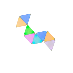 แผงไฟสามเหลี่ยมอัจฉริยะแผงไฟ LED ควบคุมอัจฉริยะซิงค์เกมควบคุมด้วยเสียง RGB ไฟติดผนังสามเหลี่ยม - Product Image 3