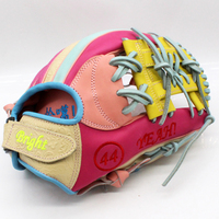 Aceptamos múltiples tipos web personalizados, guantes de cuero Kip de béisbol y softbol para deportes de Fielding
