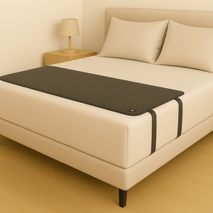Aterramento Leather Bed Sheet: Condutora PU Couro Superfície, Anti-Static & EMF Proteção, Melhora a Qualidade do Sono e Bem-Estar - Product Image 3