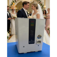 Feux d'artifice sans fil DMX 512 350W IP65 RGB avec télécommande DJ Effets spéciaux pour mariage