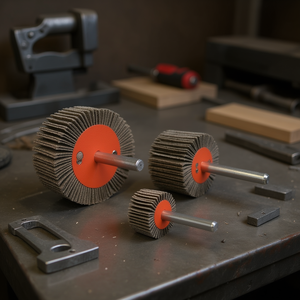 Discos de Lijado Ttake Flap Wheel 60x30 mm AB9300 para Acabado de Metal y Madera - Product Image 3