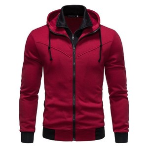 Sudadera con capucha de manga larga con cremallera para hombre, diseño de Liu Ming, moda de otoño, informal, talla grande <span class=keywords><strong>4XL</strong></span> - Product Image 2