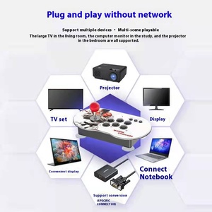 Factory Wholesale <strong>Retro</strong> Video Game <strong>Console</strong> Built-in 15000 Classic Games CPS Format Support Childhood TV Arcade Joystick EU - Product Image 3