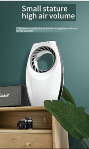 Smart Space-Saving Bladeless Tower Fan Air Cooler Plastic Oscillation <b>Timer</b> Low Noise Home Hotel <b>Outdoor</b> Use Remote Remote Contr - Product Image 2