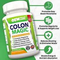 Biochealth 100% ingrédients naturels à base de plantes 15 jours de nettoyage Detox Capsule Colon Detox Cleanser Gut Health Capsules Supplément