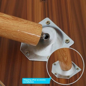 Маленький деревянный журнальный столик для эркера - Product Image 4