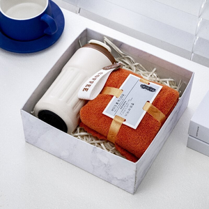 Juegos de regalo promocionales al por mayor precio barato conjunto de regalo corporativo regalos de promoción de negocios taza de café con masajeador de cuello paraguas - Product Image 6