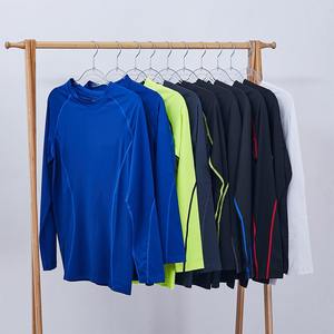 Sudaderas de cuarto de desgaste activo de alta calidad, camisetas para correr para hombre, ropa deportiva, entrenamiento, Camiseta ajustada de manga larga para gimnasio - Product Image 4