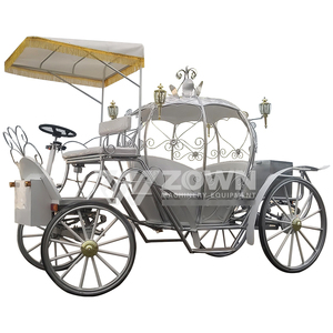 Customizable Hot Sale Electric 4-<b>Wheel</b> Fashionable Wedding Horseless Carriage Cinderella Pumpkin for 4-6 People Sightseeing Sale - Product Image 2