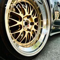 Rines ZFAN de 19-24 Pulgadas, 5x120 5x112, Forjados en Aluminio 6061-T6, Pulidos, Clásicos, de Malla, de 2 y 3 Piezas, para BMW E90 E92 F80 M3 F82