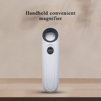 LED Magnifying Glass Loupe Handheld Microscope Magnifier Illuminated with Light for Circuit Boards Hallmarks Jewelry