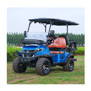 Carrito de Golf Eléctrico de Acero de 4 Plazas, 72V, Certificado por la CEE, 5KW, con Certificación GCC, Buggy de Golf de Lujo Hecho en China - Product Image 1