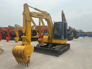 Excavatrice Komatsu PC78US-8 avec godet de terrassement, équipement de construction d'occasion - Product Image 1