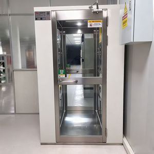 CE belgesi ile otomatik birbirine hava duş kabini PLC cihazı 304 SS modüler temiz oda ekipmanları - Product Image 3